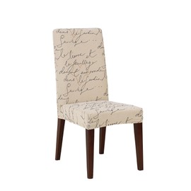 SureFit Stretch Pen Pal by Waverly Dining Chair Slipcover - Parchment (SF43529)