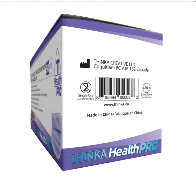 THINKA ASTM L3 PROCEDURE MASK (50pcs) - Medical Mask -Surgical