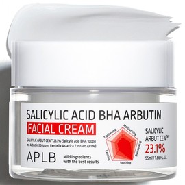 APLB Salicylic Acid BHA Arbutin Facial Cream, 1 unit, 55ml / APLB 살리실산 바하 알부틴 페이셜 크림, 1개, 55ml
