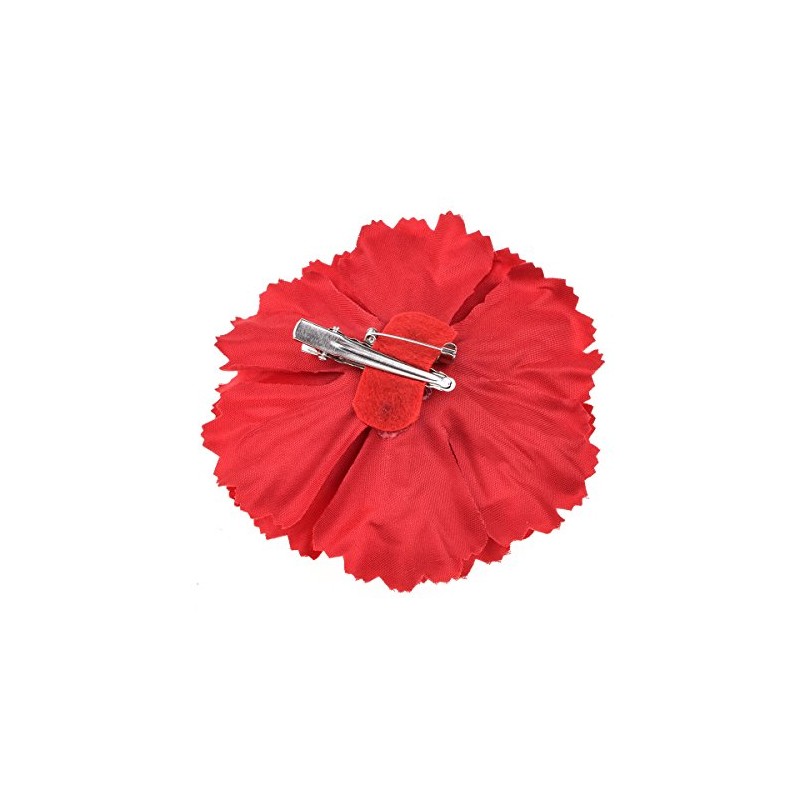 HC-01 Floral Fall Peony Flower Hair Clip Flamenco Dancer Pin