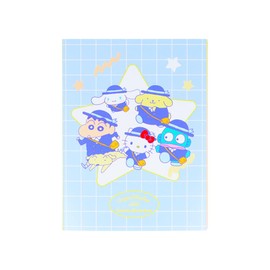 Sunstar Stationery Crayon Shin-chan x Sanrio Characters Memo Book Type Star S2844559