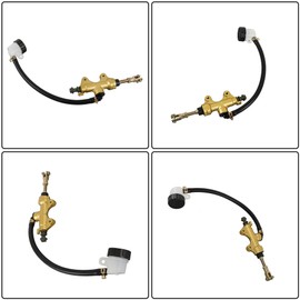 WFLNHB Rear Brake Caliper Hose and Master Cylinder Replacement for Yamaha Blaster 200 YFS200 2003-2006 Replacement for 5VM-2583V-00-00