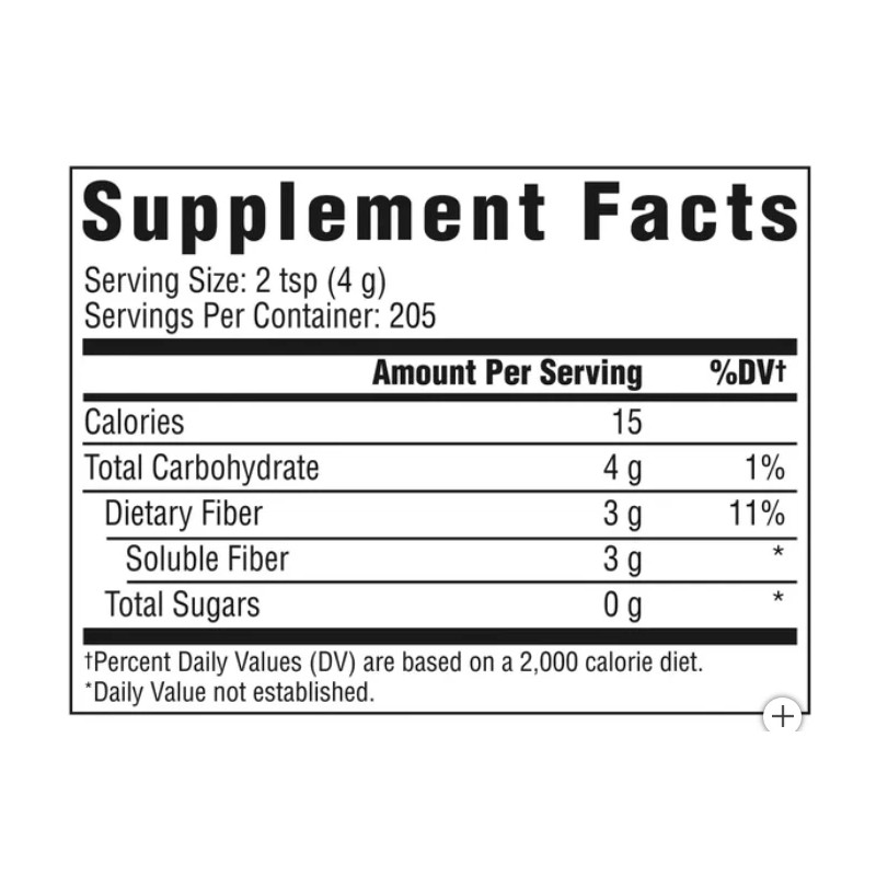 Benefiber Prebiotic Fiber Supplement Powder 26.8 Oz / 820g, By
