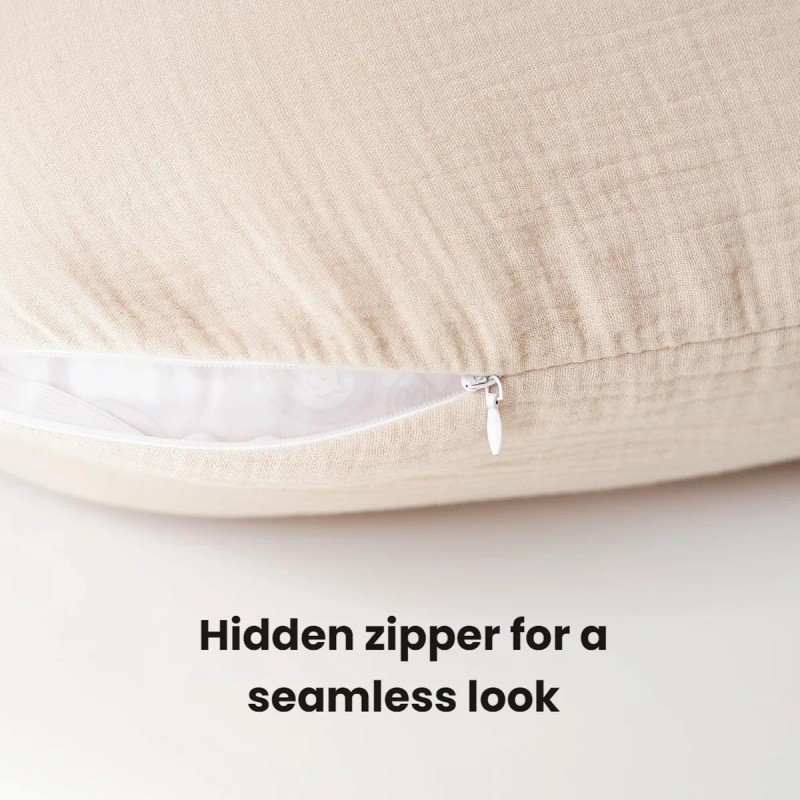 Fundas De Almohada De Lactancia De Muselina Suaves Y Cómodas