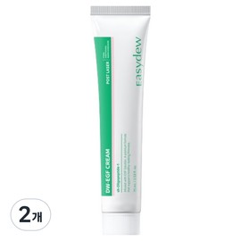 EasyDew Ezdew Post-Laser DW EGF Cream, 2 pieces, 75ml / 이지듀 포스트레이저 DW EGF 크림, 2개, 75ml
