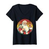 Christmas Aloha Mele Kalikimaka V-Neck T-Shirt, black