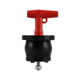 Scupper Plugs, Expansion Rubber Drain Plug with T Handle and Screw, Boat Pipe Hole Plug for 45-55 mm Scupper