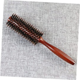 Gatuida Round Hair Brush with Handle Ergonomic Twill Design for Blow Drying Curling for All Hair Types Random Color Durable Bristle Combo Random Color