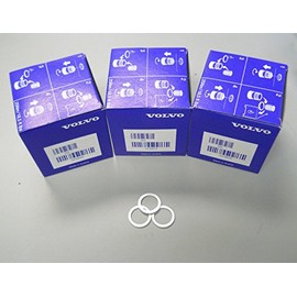 Genuine Volvo 1275810 Oil Filter Inserts 3 Pack with Washers