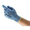 Ansell HyFlex 11-920 Blue Heather Nylon Glove, Blue Nitrile Coating,