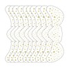 Face Makeup Stickers, Eye Glitter Temporary Stickers, 10 Glitter Stickers