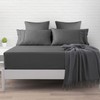 Imperial Rooms Super King Size Fitted Sheets Brushed Microfiber Bed