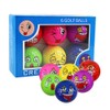 6Pcs Funny Expression Balls Professional Practice Balls Accessories Novelty Gift