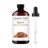 Majestic Pure Myrrh Oil, Premium Quality, 4 fl Oz