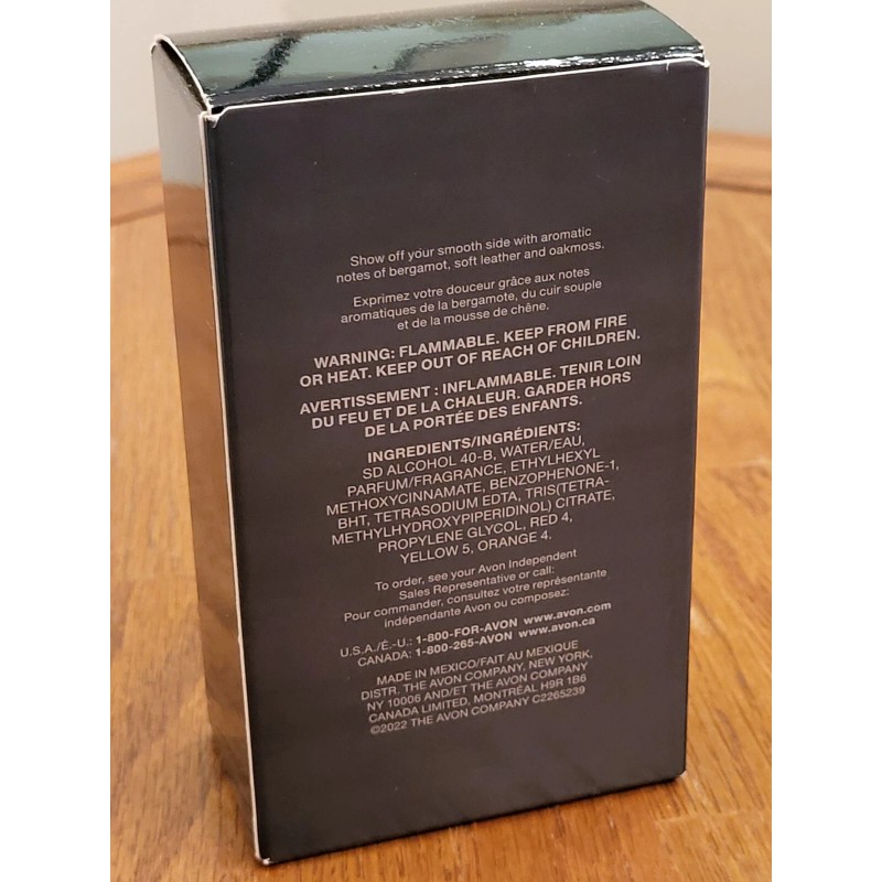 Avon Black Suede Eau de Toilette Spray 3.4 fl oz