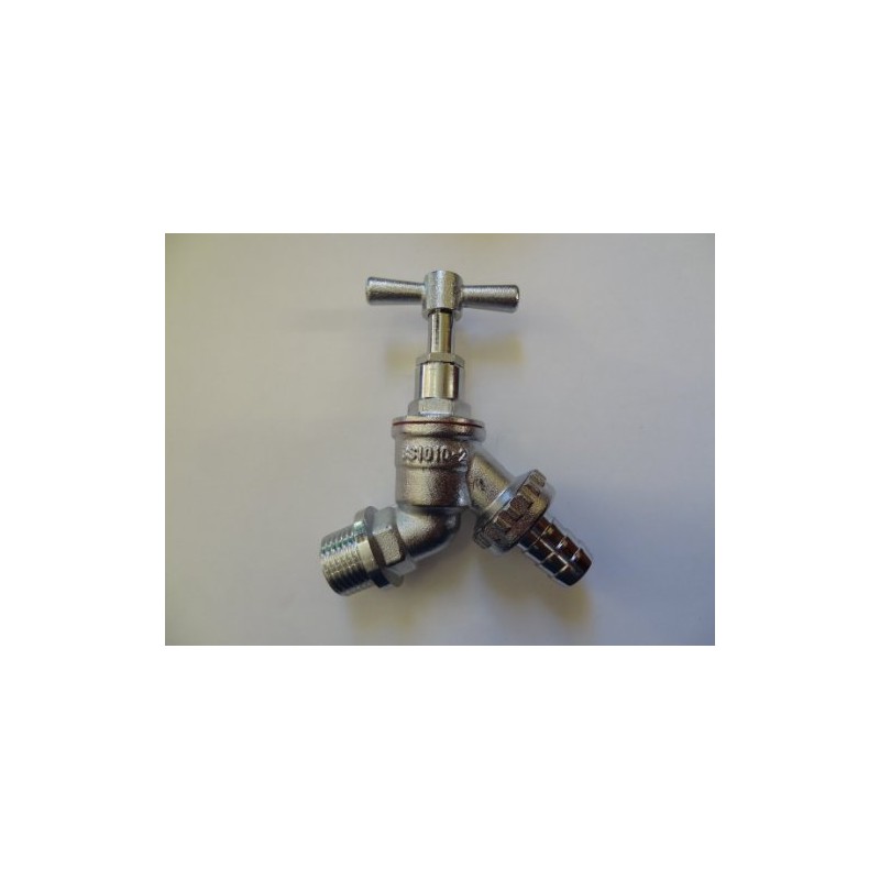 1/2 Inch Chrome Plated Outside Bib Tap