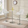 VECELO Bar Stools Set of 2 Adjustable Counter Kitchen Dining