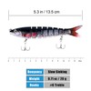 BINC Bionic Fishing Lures for Bass Trout Slow Sinking Multi
