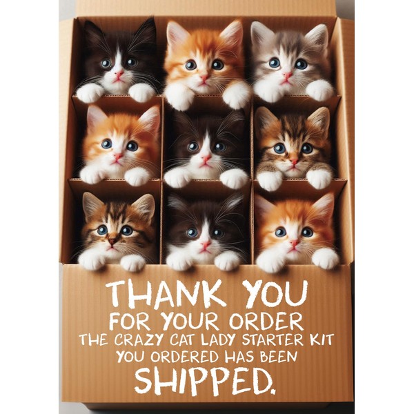 Gooji 5x7 Birthday Cards for Women & Men - Funny