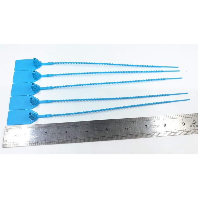 Etiquetas de envío de plástico Pull-Tite de 250 mm con
