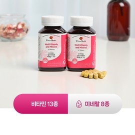 Prime Health Multivitamin Mineral for Women 1480mg x 90 tablets (3 month supply) 90 tablets / 멀티비타민 미네랄 포 우먼 1480mg x 90정 (3개월분) 90정