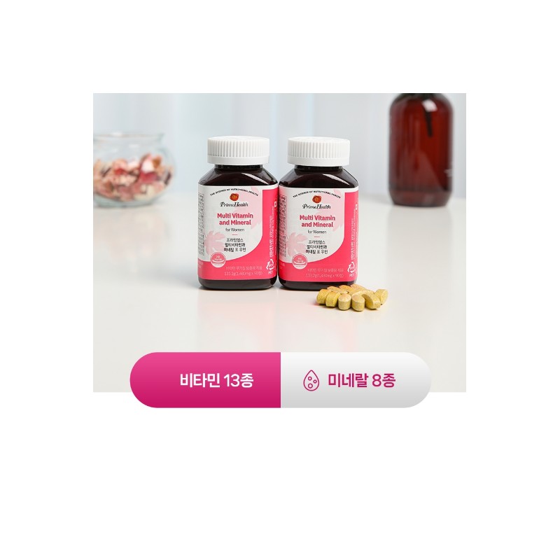 Prime Health Multivitamin Mineral for Women 1480mg x 90 tablets