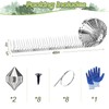 2 Pack 40 Inch Bird Spikes for Outside, Biupky Bird