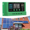 Solar Charge Controller PWM Panel Regulator Adjustable LCD Display 12V