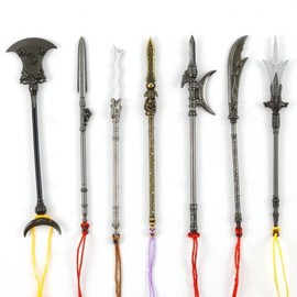 Soldier Weapons Armor Miniature Medieval Ancient Weapon Figure Sword Spear Sword Model Three Kingdoms Battle Decoration Shooting Prop Pendant Soldier / 병사 무기 병장기 미니어처 중세 고대 웨폰 피규어 칼 창 검 모형 삼국지 전투 장식 촬영 소품 펜던트 병사