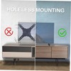 iplusmile 2Pcs Tv Stand Mount Brackets Easy Installation Tabletop Holder