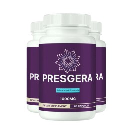 Presgera 3-Pack Presgera Capsules - Presgera Healthy Nerve Support Pills - 180 Capsules