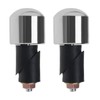 LT Easiyl 1 Pair Solid Motorcycle Handlebar Ends Motorcycle Handlebar