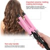 3 Barrel Curling Iron Wand Adjustable Hair Curler Waver Crimper