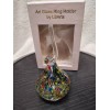 LS Arts INC Vintage Art Glass Ring Holder By LSArts