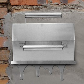 Cement Mortar Spreader Uniform Spreading Plastering Concrete Trowel Tiling Decoration Tools with Handle for Construction Workers Wall Painting