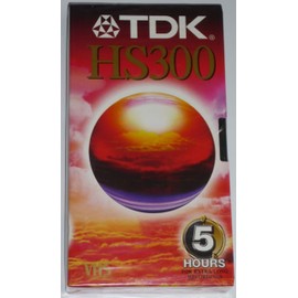 TDK Hs 5 Hour Video Tape