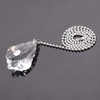 longsheng Clear Crystal Prism Drop Dazzling Crystal Ceiling Fan Pull
