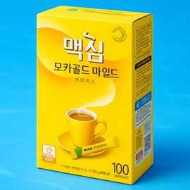 Maxim Mocha Gold Mild Coffee Mix 100T Bathroom Coffee Office Coffee Large Capacity Stick / 맥심 모카골드 마일드 커피믹스 100T 탕비실커피 사무실커피 대용량 스틱