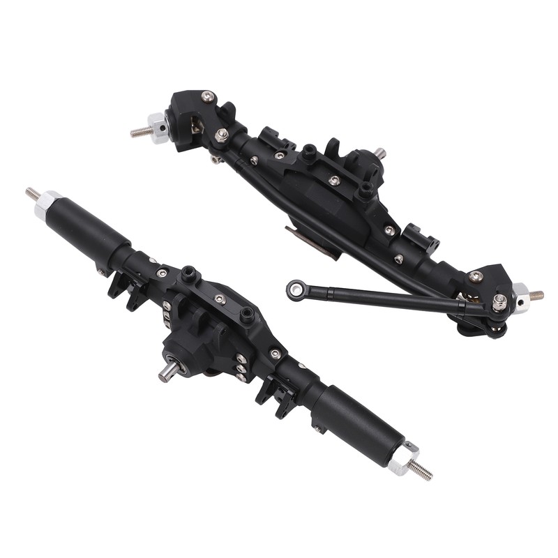 RC Front Rear Axles Complete Set Metal Assembly Kit Axle