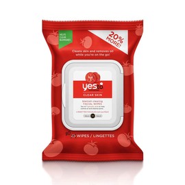 Yes To Tomatoes Clear Skin Blemish Clearing Facial Wipes, 30 Count