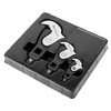 Powerbuilt 3 Piece Spring-Loaded Crowfoot Wrench Set, Adjustable, Auto Size,