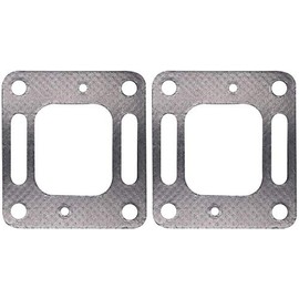 2 Pack Exhaust Elbow Gasket for Mecruiser 4.3, 5.0, 5.7, 5.8, 6.2, 7.4, 8.1, 8.2 Engines Sierra 18-0897