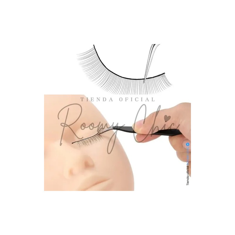 Pestañas De Práctica Para Extensiones Pestañas Mink 10 Pares