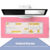 Keyboard Keycaps Bee Milk Subject PBT Material OEM Height Dye