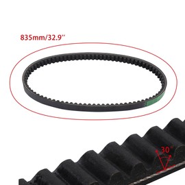 WOOSTAR 835-20-30 Drive Belt Replacement for Roketa Sunl Baja GY6 125cc 150cc 152QMI 157QMJ Engine Chinese Scooter Moped ATV Go Kart