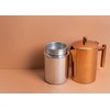La Cafetière Copper Stovetop Espresso Maker, Stainless Steel, 600ml