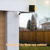 6W Solar Panel for Wyze Cam Outdoor,Compatible with Rechargeable Battery