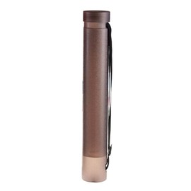 Telescopic Drawing Cylinder Plastic Paint Tube Poster Tube Carry Bag with Strap Dark Grey