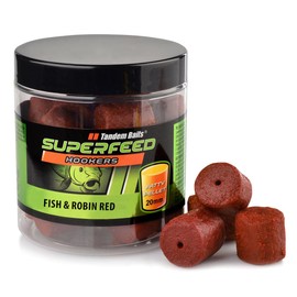 Tandem Baits Carp Feed Fishing Food Hook Pellets SuperFeed Hook Fatty Pellet 20 mm 150 g Fish&Robin Red