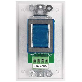 Pure Resonance Audio VC100W 100W Decora 70V Commercial Volume Control - White (Single)